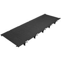 Kelvenix Camping Folding Bed Cot Camp Guest Bed in Black