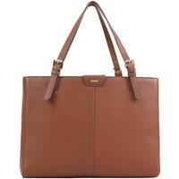 Paul Costelloe Women's Argo Leather Shoulder Bag in Dark Brown