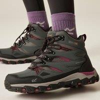 Regatta Women's 'Lady Holcombe III' Walking Boots in Mid Grey | Size: 4
