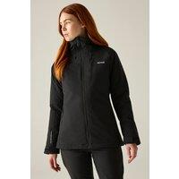Regatta Women's Highton Stretch Padded Waterproof Insulated Jacket in Black | Size: 8