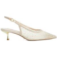 Dune London Women's Wide Fit 'Cirelle' Strappy Heels in Metallics | Size: 6