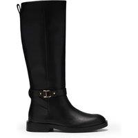 Clarks Women's Previa Bit Leather Boots Black | Size: 6