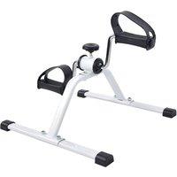 Kelvenix Portable Mini Pedal Exercise Bike Leg Foot Resistance in White | Size: 0-12 m