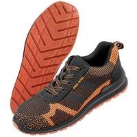 WORK-GUARD by Result Men's Suede Trim Safety Trainer in Black | Size: 7