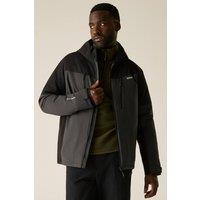 Regatta Men's Waterproof Hooded Highton Stretch Padded Jacket in Charcoal | Size: Small