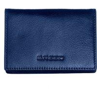 Breed Men's Porter Genuine Leather Bi-Fold Wallet in Blue