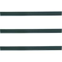 Garden Sanctuary 3 Pcs Garden Fence PVC Privacy Screen Panel Slat Strips Fixing Clip in Green
