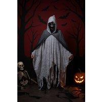 Garden Sanctuary Halloween Costume Cosplay Skeleton Cloak in Grey