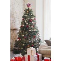 Living and Home Christmas LED Star Tree Topper in Clear | Size: B