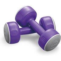 Body Sculpture Smart Dumbbells 2 x 2.5kg in Purple