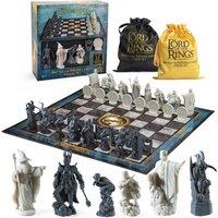 Noble Collection Lord of the Rings Battle for Middle-earth Chess Set in Grey
