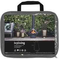 Ivyline Waterproof Fireplace Cover - Tall - H132CM W59CM in Grey