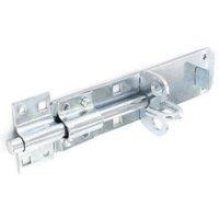 Securit Zinc Plated Padlock Bolt in Silver