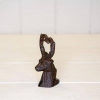 KDMD Cast Iron Stag Bottle Opener in Brown