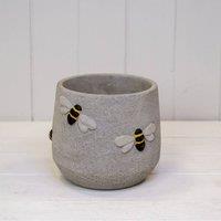 KDMD Grey Versatile Cement Bee Planter
