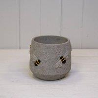 KDMD Grey Cement Bee Planter - Small