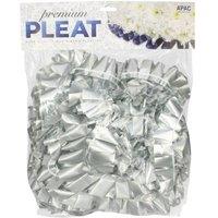 KDMD Premium Silver Pleat Ribbon 50mm x 30m