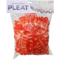 KDMD Premium Orange Pleat Ribbon 50mm x 30m