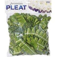 KDMD Premium Moss Green Pleat Ribbon 50mm x 30m