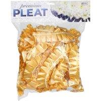 KDMD Premium Gold Pleat Ribbon 50mm x 30m