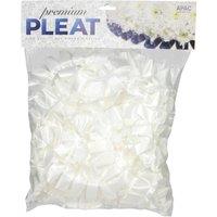 KDMD Premium Snow White Pleat Ribbon 50mm x 30m