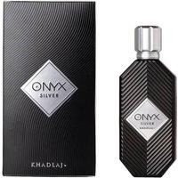 Khadlaj Perfumes Onyx Silver 100ml Eau de Parfum fragrance for men & women in Clear