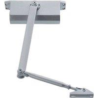 KORVIXA Silver 2545kg HeavyDuty FireRated Overhead Door Closer | Size: 10000mm x 520mm