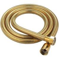 NESTLUNE 2M Gold Shower Head Hose Pipe Bathroom | Size: 10000mm x 520mm