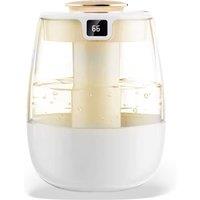 Ventryn Air Humidifier Mini USB Desk Portable With Digital Display in White