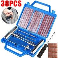 NESTLUNE 38Pcs Emergency Tyre Repair Kit Heavy Duty Car in Blue | Size: 10000mm x 520mm