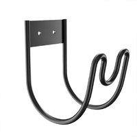 FORGEVIO Heavy Duty Metal Hose Hanger Hook in Black | Size: 500mm