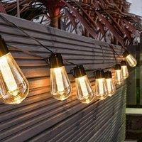 PAWNORA Solar Powered String Light 5M 20 LED Warm in Warm White