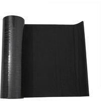 SPETLEK 2m x 1m x10mm Acoustic Foam Insulation Self Adhesive Sound Proof in Black