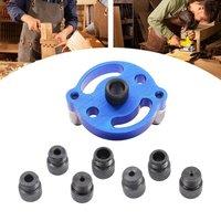 EONLION Self-Centering Drill Guide Set, Dowel Drill Guide in Blue | Size: 1000mm 2000mm