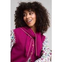 Kite Women's Knowlton Neckerchief Knit Scarf in Purple