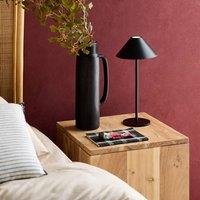 sweeek Wireless LED table lamp for indoor/outdoor use, 32cm in Black