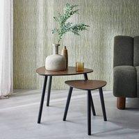 sweeek Scandinavian nesting tables in MDF in Dark Brown
