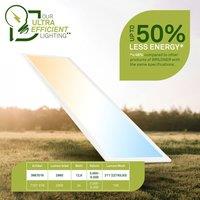 BRILONER LED Panel Ceiling Light Energy Efficient CCT Slim Remote 100cm White