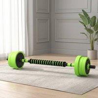 STILVORA 40kg Adjustable Barbell Weights Set in Green