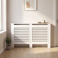 STILVORA Radiator Cover with Shelf White