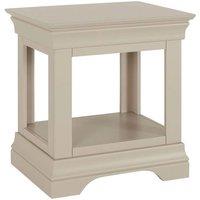 FORGEVIO Lamp Side Table Wilmslow Dove Grey | Size: 0.6m2