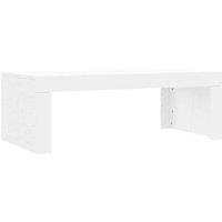 FORGEVIO Coffee Table White 102x50x36 cm | Size: 0.6m2