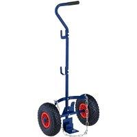 NESTLUNE blue Gas cylinder trolley Gas bottle cart Gas trolley | Size: 1000mm x 400mm