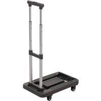 NESTLUNE Grey Lightweight Folding Foldable Hand Sack Trolley | Size: 1000mm x 400mm