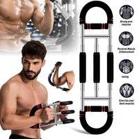 NESTLUNE Shaker Twister Arm Trainer Workout Equipment Adjustable in Black | Size: 0-1 m