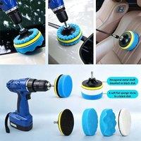 EONLION Car Detailing Set 30 Piece Car Cleaning Kit Cleaning Brush in Blue | Size: 100 cm