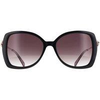 Ted Baker Women's Butterfly Gloss Solid Black Dark Grey Gradient TB1773 Vallie