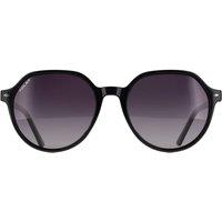 Polar Women's Oval Shiny Black Violet Gradient ized Stefy