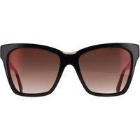 Max Mara Women's Cat Eye Shiny Black Brown Gradient MM0089 Spark3