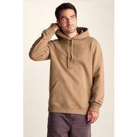 TOG24 Men's 'Carlton' Heavyweight 100% Cotton Hoody in Brown | Size: Small
